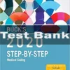 Buck's Step-by-Step Medical Coding 2020 edition Test Bank