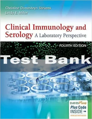 Clinical Immunology And Serology A Laboratory Perspective 4th Edition Test Bank