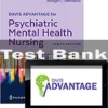 Davis Advantage For Psychiatric Mental Health Nursing 10th Edition Karyn I. Morgan Test Bank