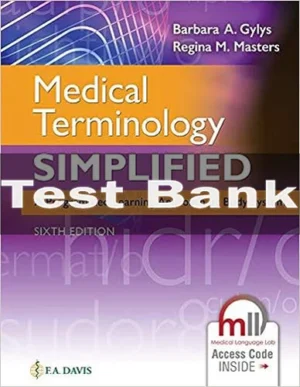 Medical Terminology Simplified A Programmed Learning Approach 6th Edition Test Bank