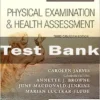 Physical Examination and Health Assessment 3rd Edition by Carolyn Jarvis Test Bank