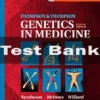 Thompson & Thompson Genetics in Medicine 8th Edition by Robert L. Nussbaum Test Bank
