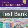 Gordis Epidemiology 6th Edition by David D Celentano Test Bank